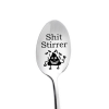 Shit Stirrer Customised Engraved Spoon