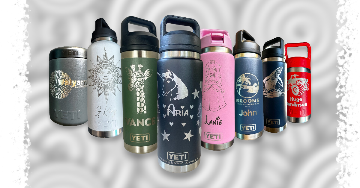 Yeti Engraving Broome