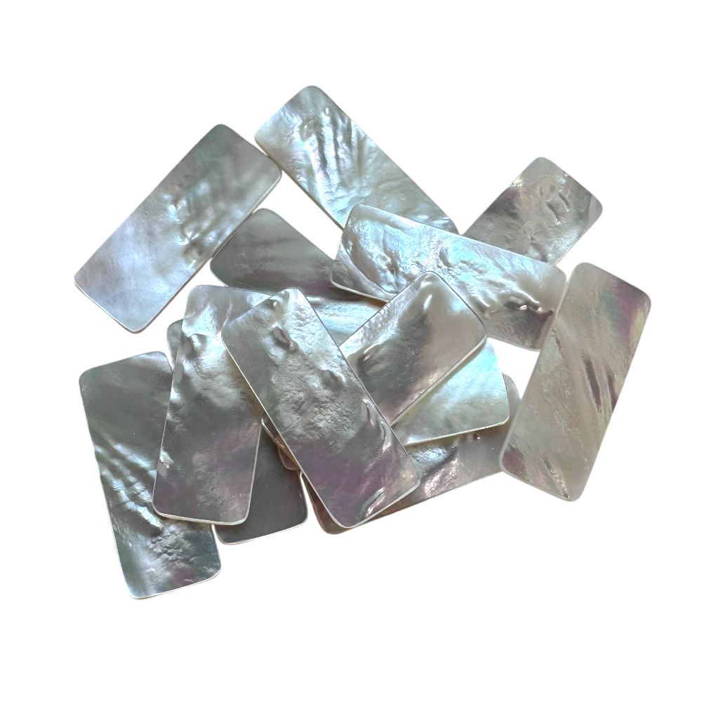 Natural Mother of pearl name badges