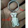 Dog Shaped Dog Tag