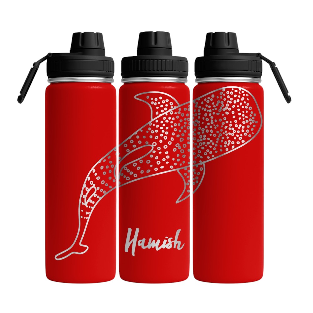 Whaleshark Water Bottle Personalised