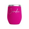 Personalised 12oz Wine Tumbler With Name