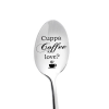 Cuppa Coffee Love Personalised Spoon
