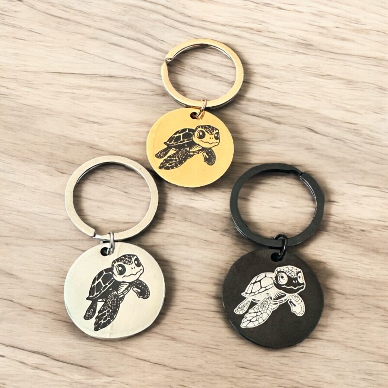 Pesonalised Stainless Steel Keychains