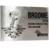 stainless steel signs and tags