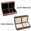 Customised Rectuangular Timber Ring Box