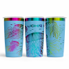 Jelly Fish Tumbler Light Blue Chrome