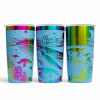 Light Blue Chrome Whale 20oz Customised Tumbler