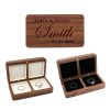 Personalised Engraved Timber Ring Box