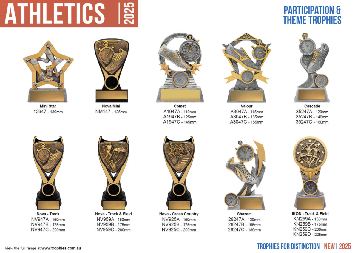 Atheletics Trophy and Awards Flyer