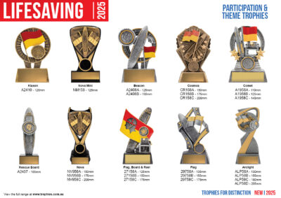 Lifesaving Trophies and Awards Flyer