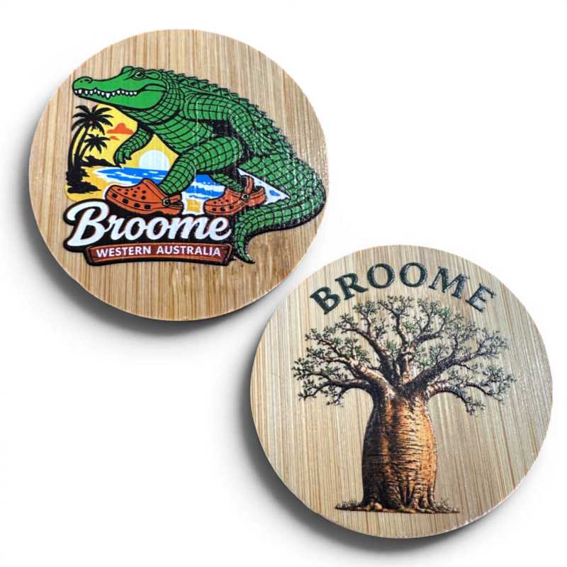 UV Magnet Printing In Broome Pindan Engraving