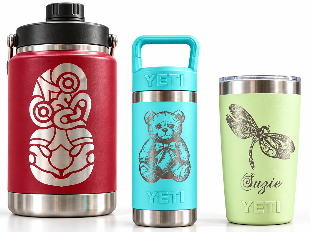 Personalised YETI drinkware