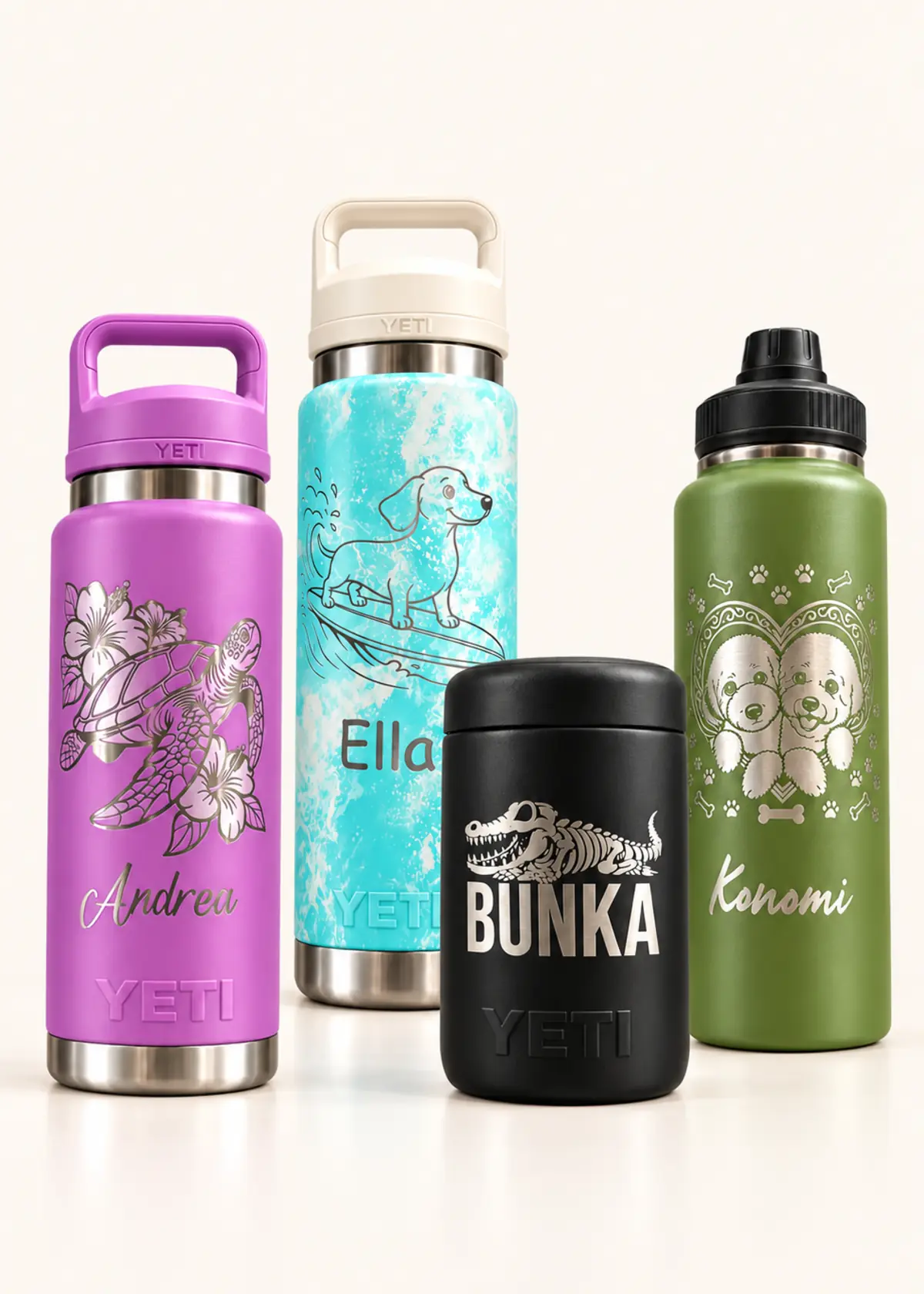 personalised yeti drinkware engraving broome