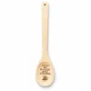 You’re My Favourite Shit Stirrer Engraved Wooden Spoon, full wooden spoon on a white background